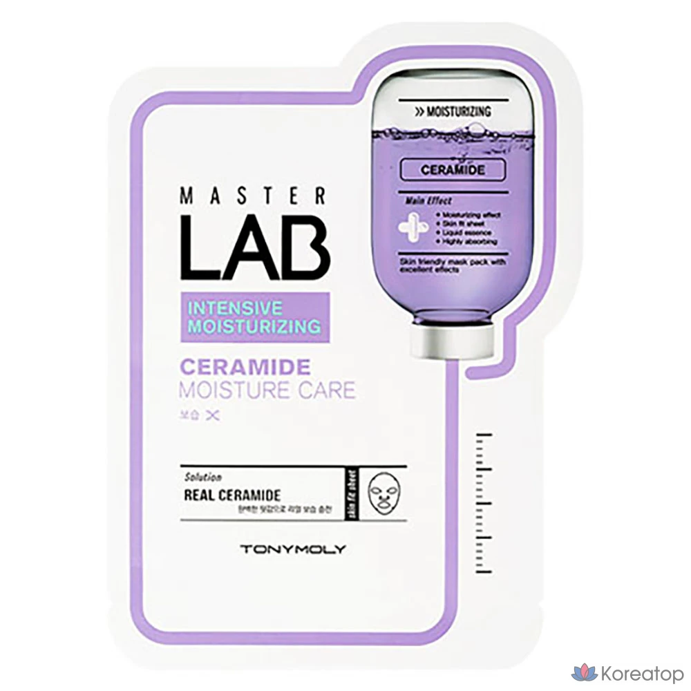 Тканевая маска для лица Tony Moly Master Lab Ceramide Mask Sheet, 1 шт.