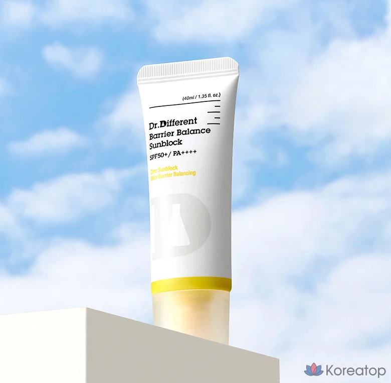 Солнцезащитный крем Dr. Different Barrier Balance Sunblock SPF50+ PA++++, 40 мл, 1 шт.
