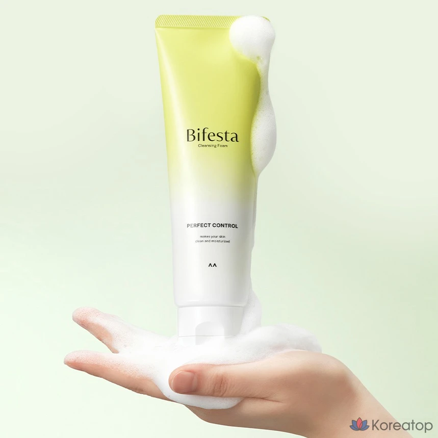 Очищающая пенка Bifesta Perfect Control Cleansing Foam, 130 г, 1 шт.
