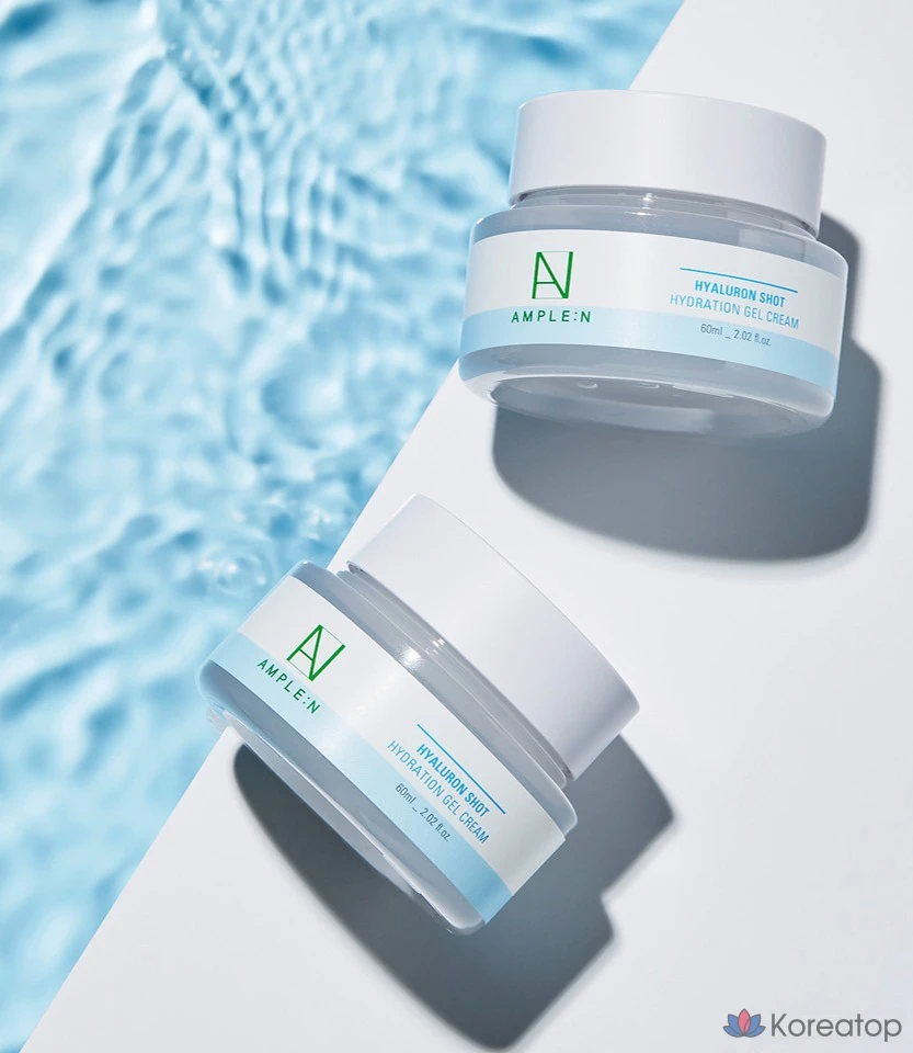 Увлажняющий гель-крем AMPLE:N Hyaluron Shot Moisture Gel Cream, 60 мл, 1 шт.