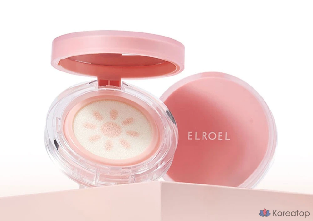 Солнцезащитный кушон ELROEL Pang Pang Tone Up Sun Cushion Refill SPF50+ PA++++, 15 г, 1 шт.