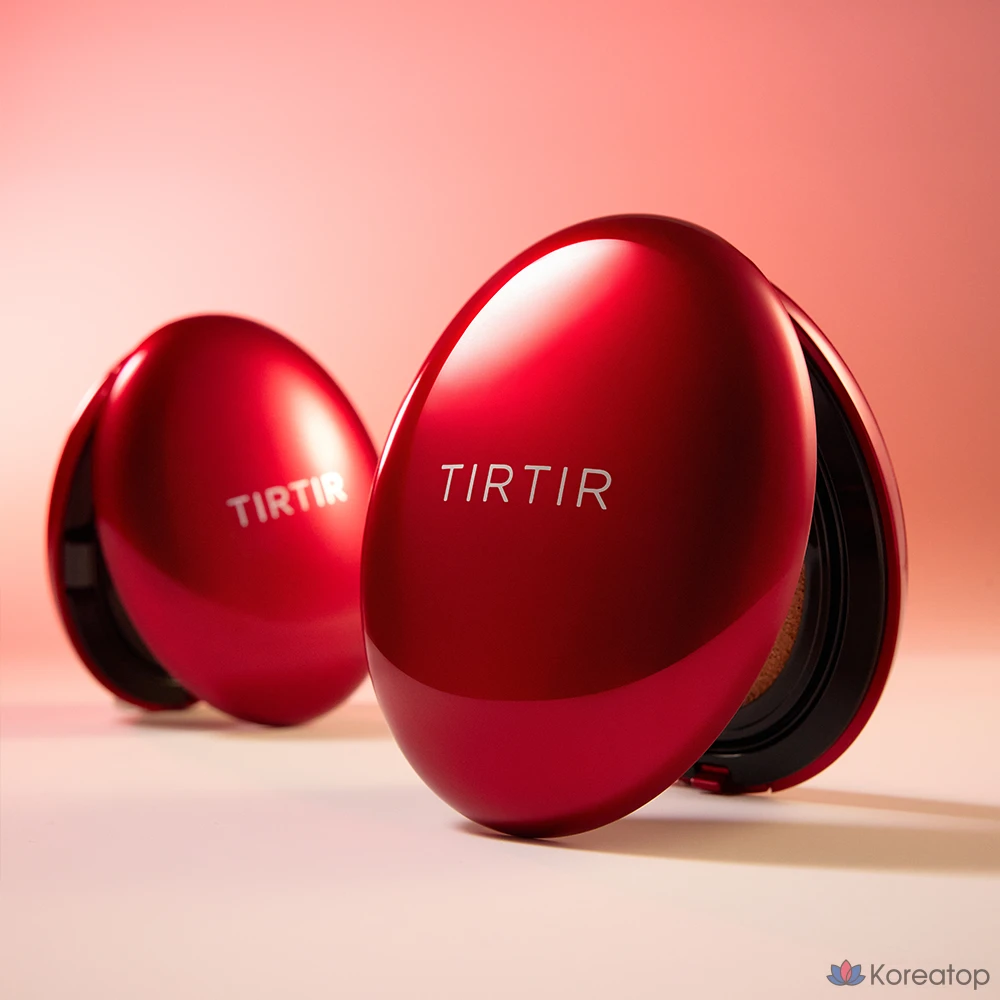 Кушон TIRTIR Mini Mask Fit Red Cushion, оттенок 19C Petal, 4.5 г, 1 шт., фото 2