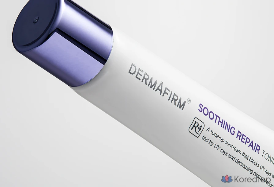 Солнцезащитный крем Dermafirm Soothing Repair Toning Sun Cream R4 SPF50+ PA++++, 40 г, 1 шт.