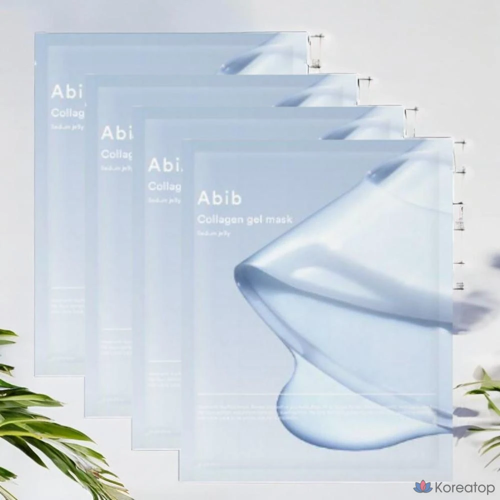 Гелевая маска для лица Abib Vegan Collagen Gel Mask Moisture Herb Jelly, 4 шт.