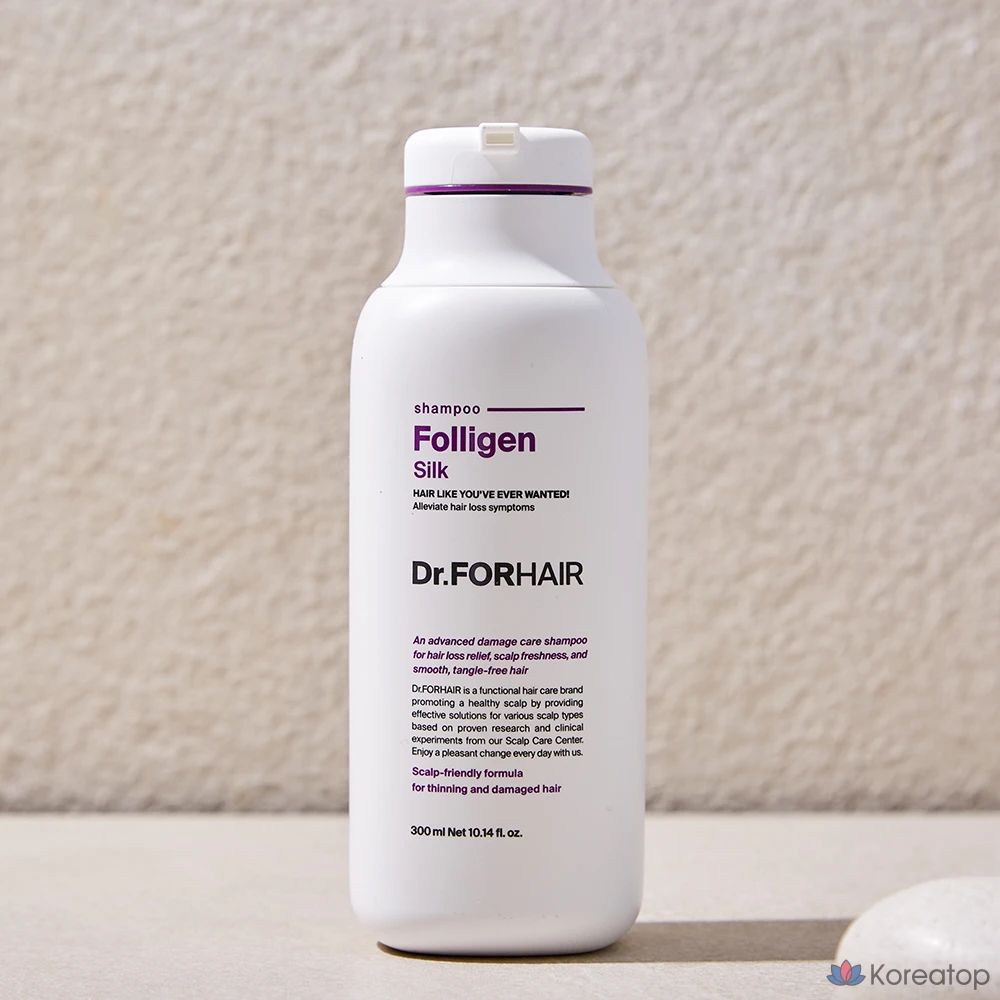 Шампунь Dr. Forhair Foligen Silk, 300 мл, 1 шт., фото 2