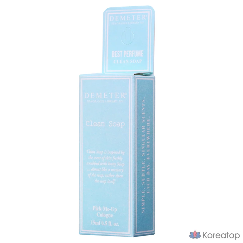 Од де колон Demeter Clean Soap, 15 мл, 1 шт.