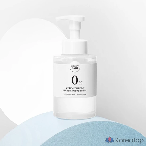 Пенообразующее средство для рук Happy Bath Zero Percent Bubble Hand Wash Unscented, 1 шт.