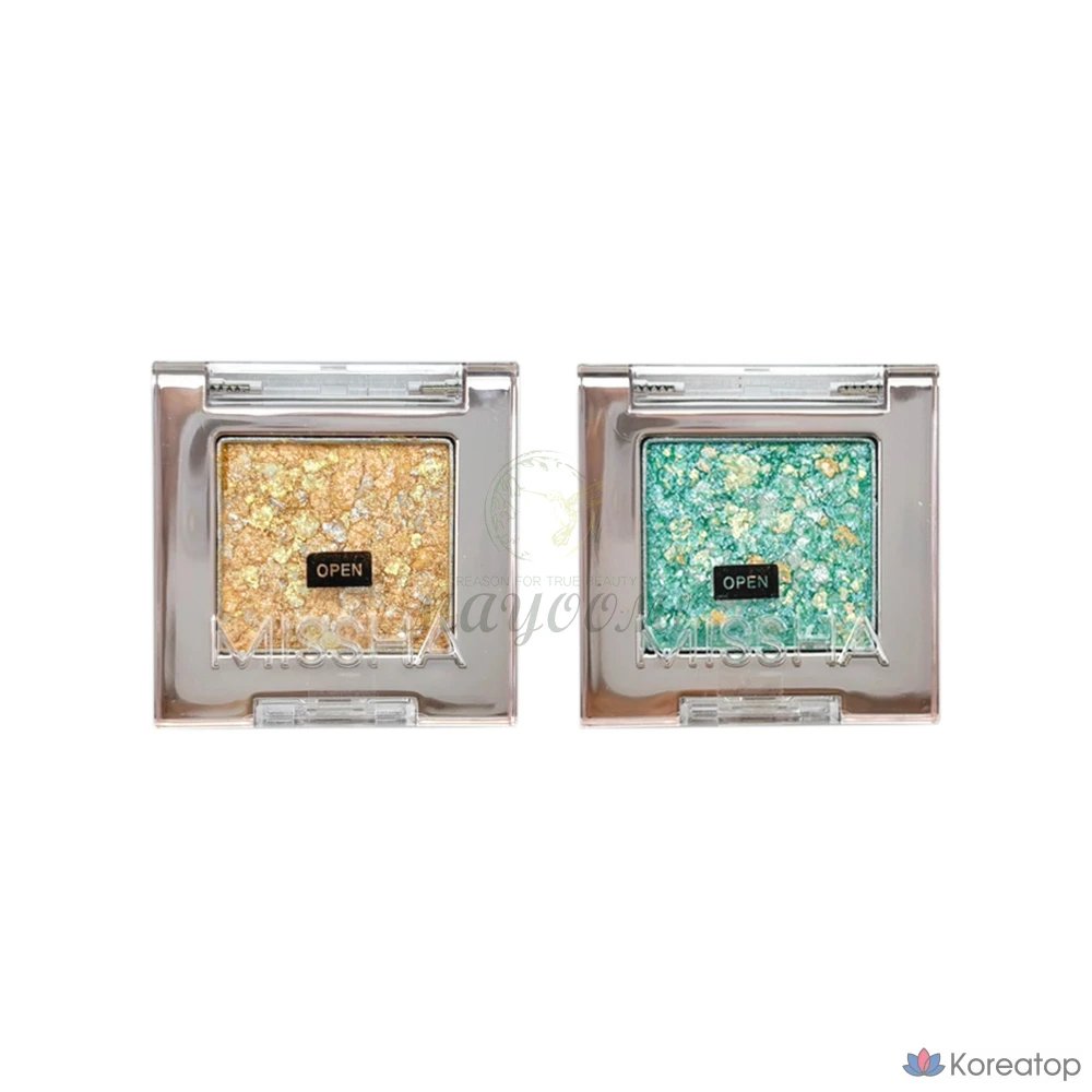 Тени для век Missha Glitter Prism Eyeshadow, оттенок No 21 Candle Prism, 1 шт.