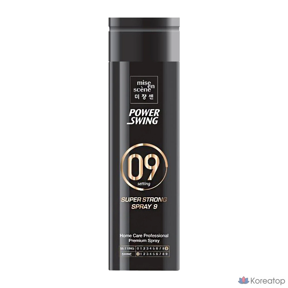 Спрей для волос Mise en Scene Power Swing Super Strong Spray 9, 200 мл, 1 шт.