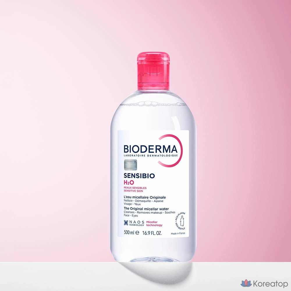 Мицеллярная вода Bioderma Sensibio H2O, 500 мл, 1 шт., фото 2