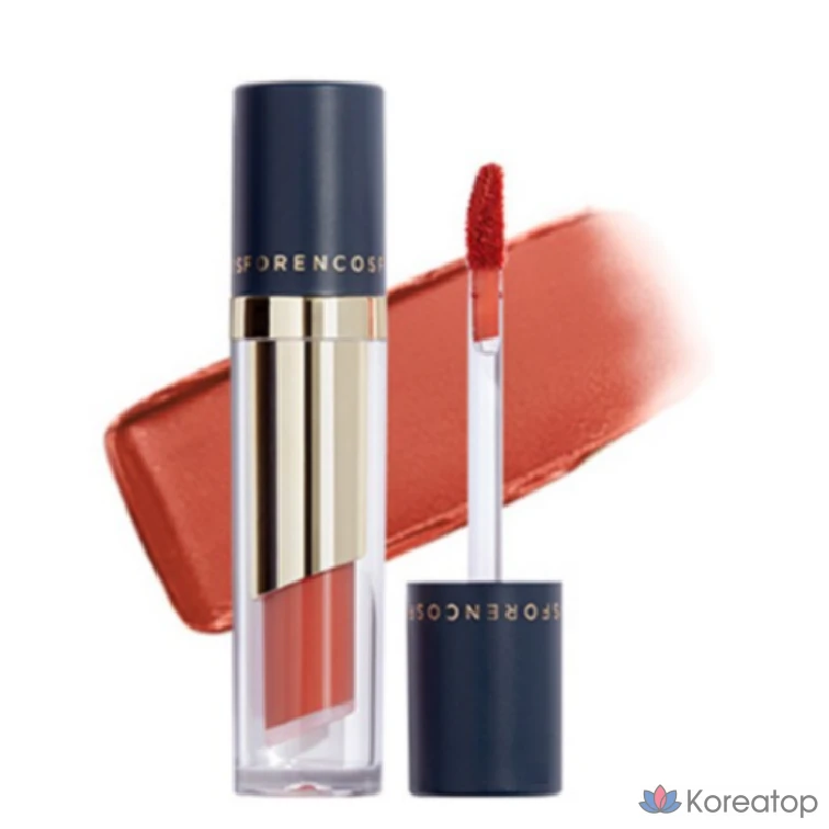Тинт для губ Forencos Tattoo Velvet Tint, оттенок 008 Castella, 4 г, 1 шт.