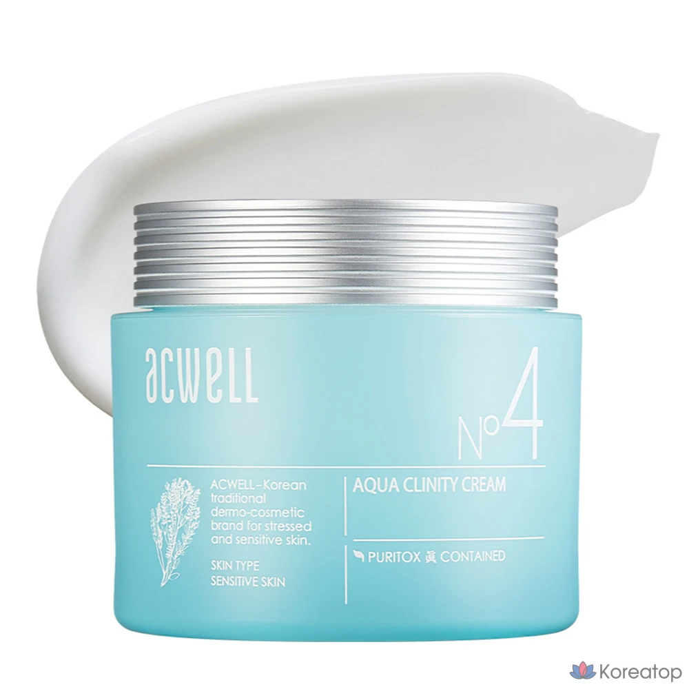 Крем для лица Acwell Aqua Clinity Moisture Cream, 50 мл, 1 шт.