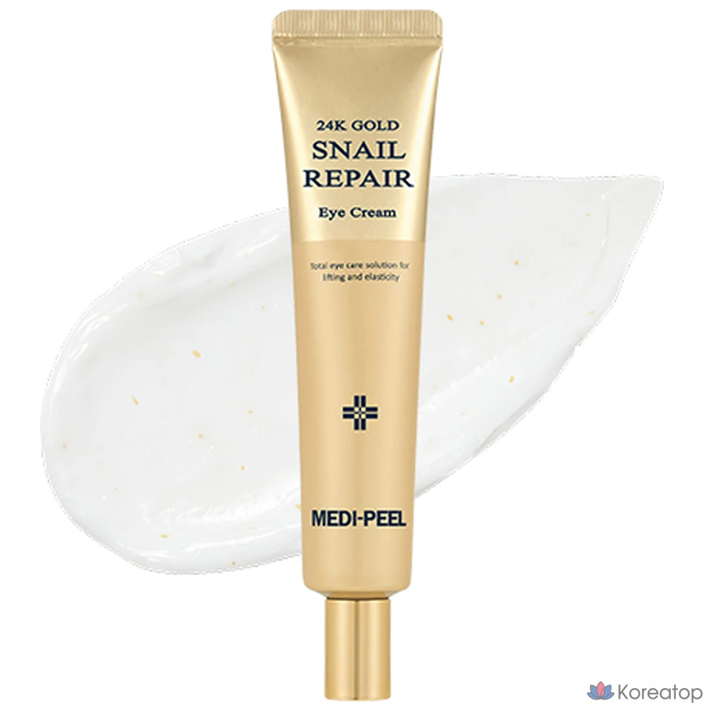 Крем для век Medi-Peel 24K Gold Snail Repair Eye Cream, 40 мл, 1 шт.