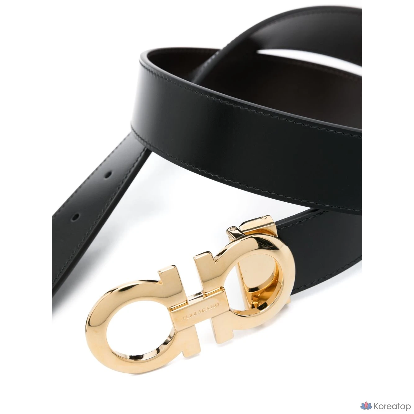 Ремень Ferragamo Gancini Reversible Leather