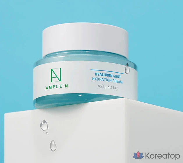 Увлажняющий крем AMPLE:N Hyaluron Shot Moisture Cream, 60 мл, 1 шт., фото 2