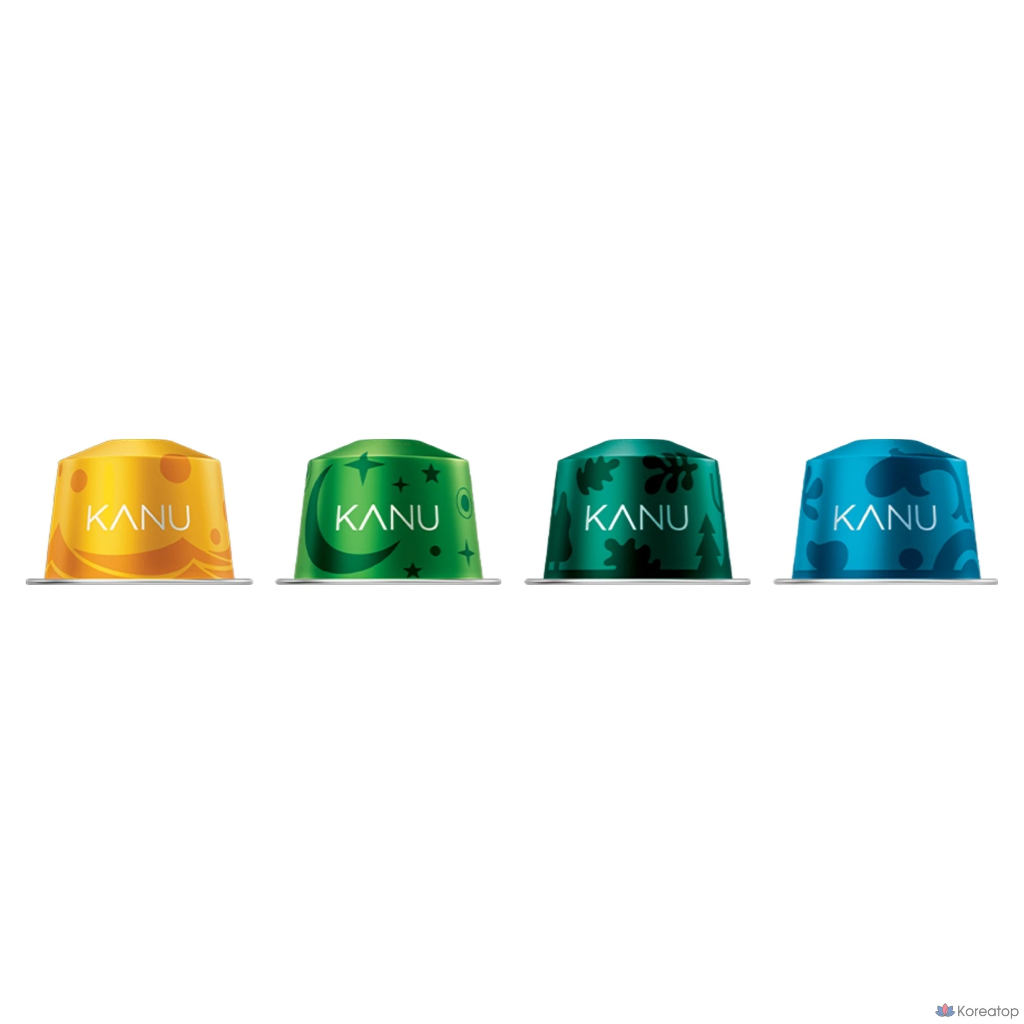 Капсульный кофе Kanu Barista Machine Variety Pack, 9.5 г, 40 шт.