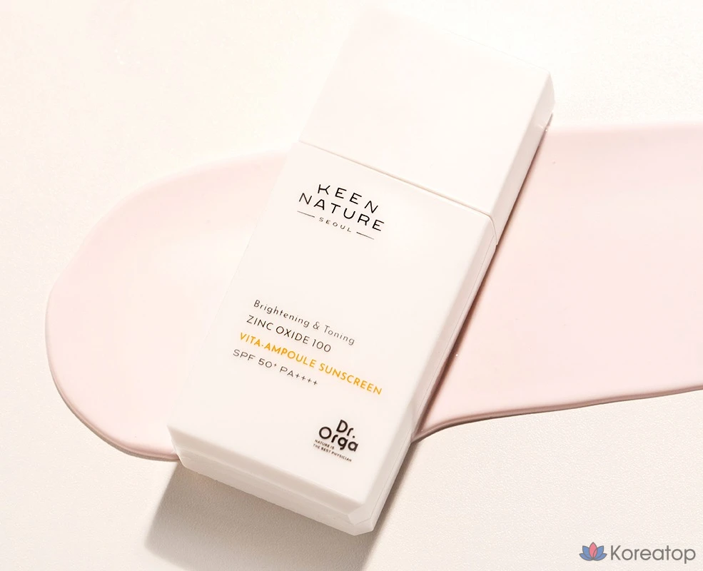 Ампульная сыворотка Dr. Orga Zinc100 Vitamin Ampoule Primer Sun Cream SPF50+ PA++++, 35 мл, 1 шт.