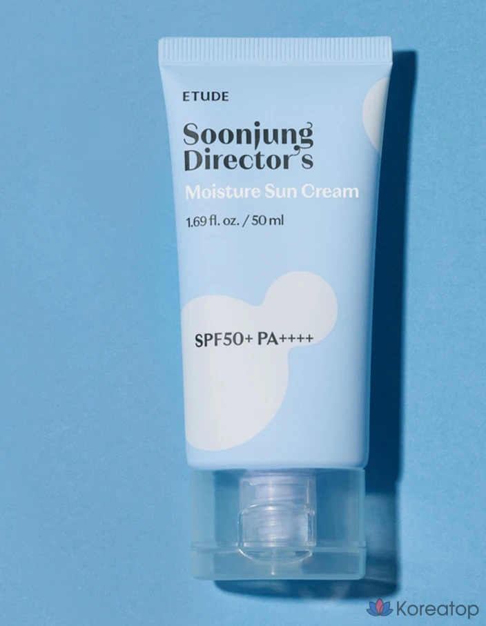 Солнцезащитный крем Etude House Soon Jung Director Moisture Sun Cream SPF50+ PA++++, 100 мл, 2 шт., фото 2