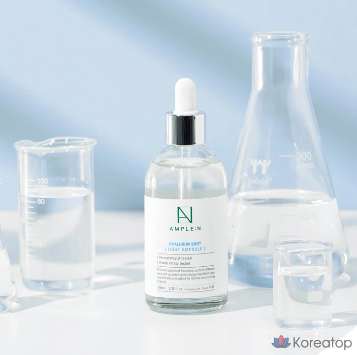 Ампульная сыворотка AMPLE:N Hyaluron Shot Light Ampoule, 100 мл, 1 шт.
