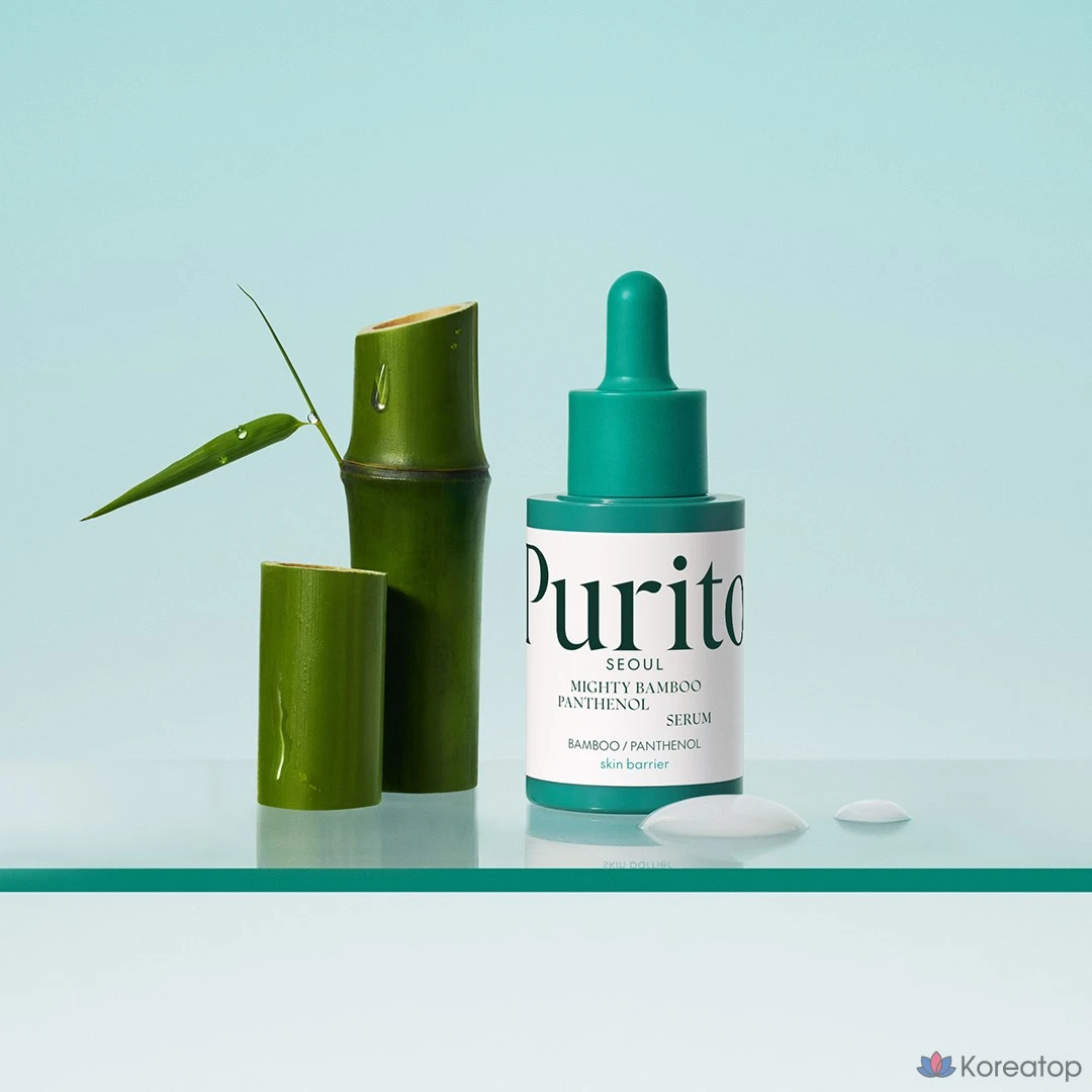 Сыворотка PURITO Seoul Mighty Bamboo Panthenol Serum, 30 мл, 1 шт.