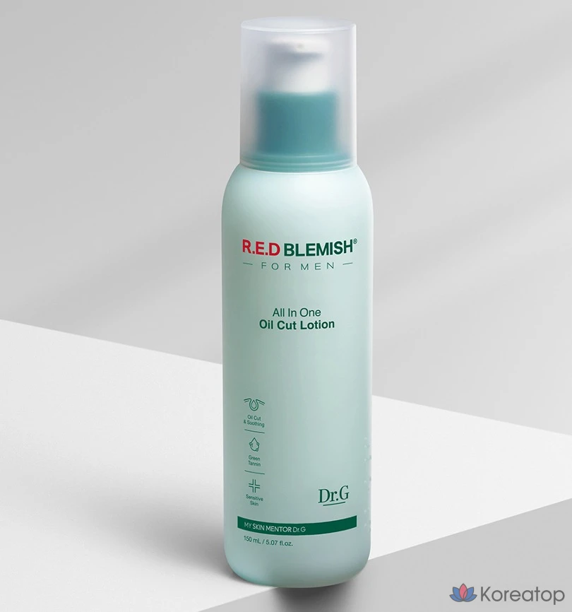 Лосьон Dr. G Red Blemish For Men Oil Cut Lotion All-in-One, 150 мл, 1 шт.