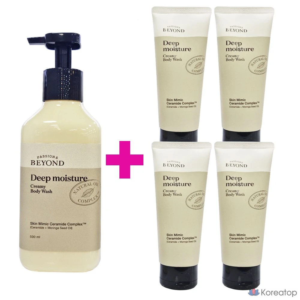 Увлажняющий крем-гель для душа BEYOND Deep Moisture Creamy Body Wash, 1.1 л, 1 шт., фото 2