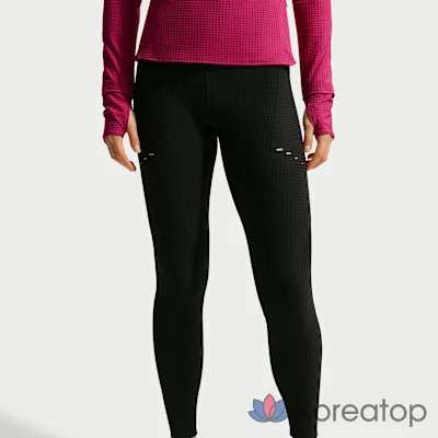 Леггинсы женские Nike Swift Therma-FIT High-Waist Running, фото 2
