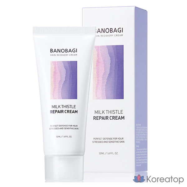 Крем Banobagi Milk Thistle Repair Cream, 50 мл, 1 шт.
