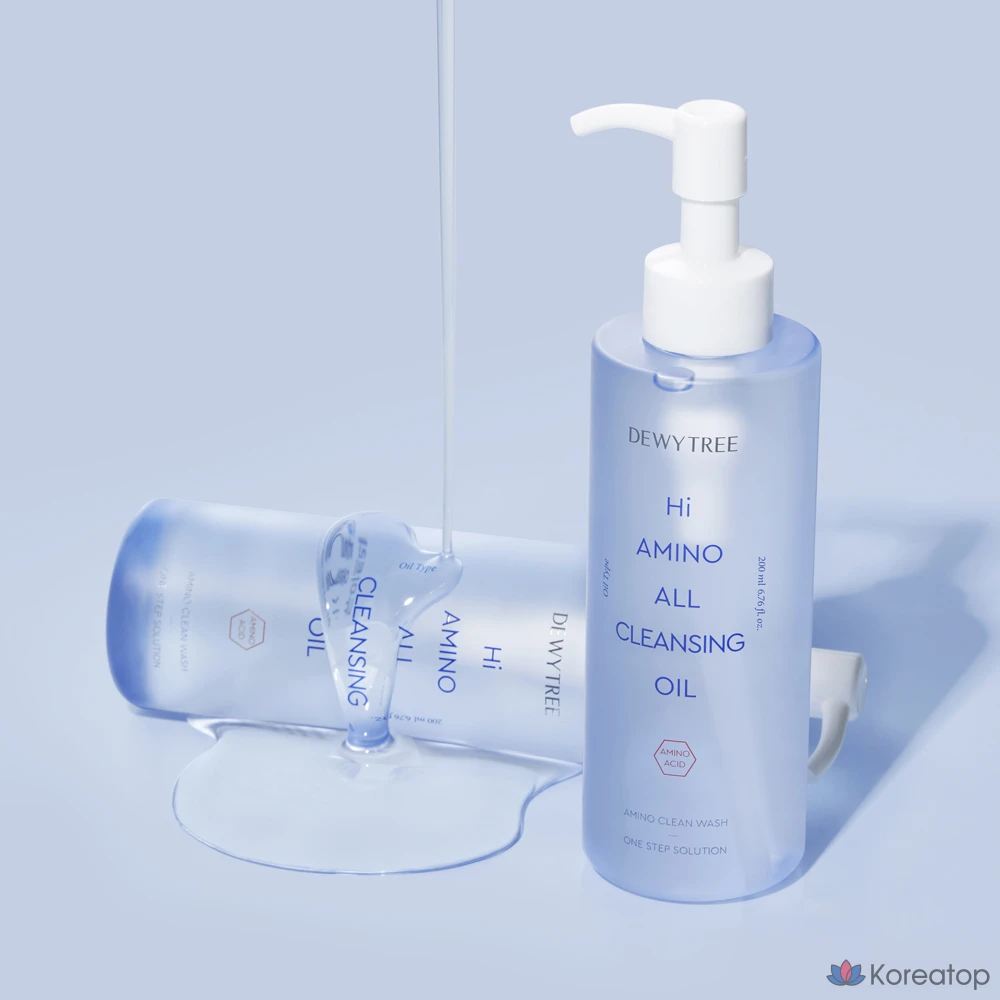 Гидрофильное масло для умывания Dewytree Hi Amino All Cleansing Oil, 200 мл, 1 шт.