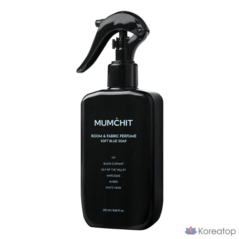 Парфюм для одежды MUMCHIT Large Capacity Fabric Perfume, оттенок Soft Blue Soap, 250 мл, 1 шт., фото 2