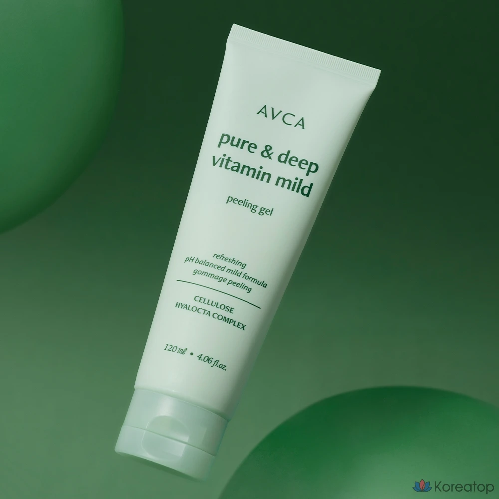 Пилинг-гель AVCA Pure &amp; Deep Vitamin Gentle Low pH Peel, 120 мл, 1 шт.