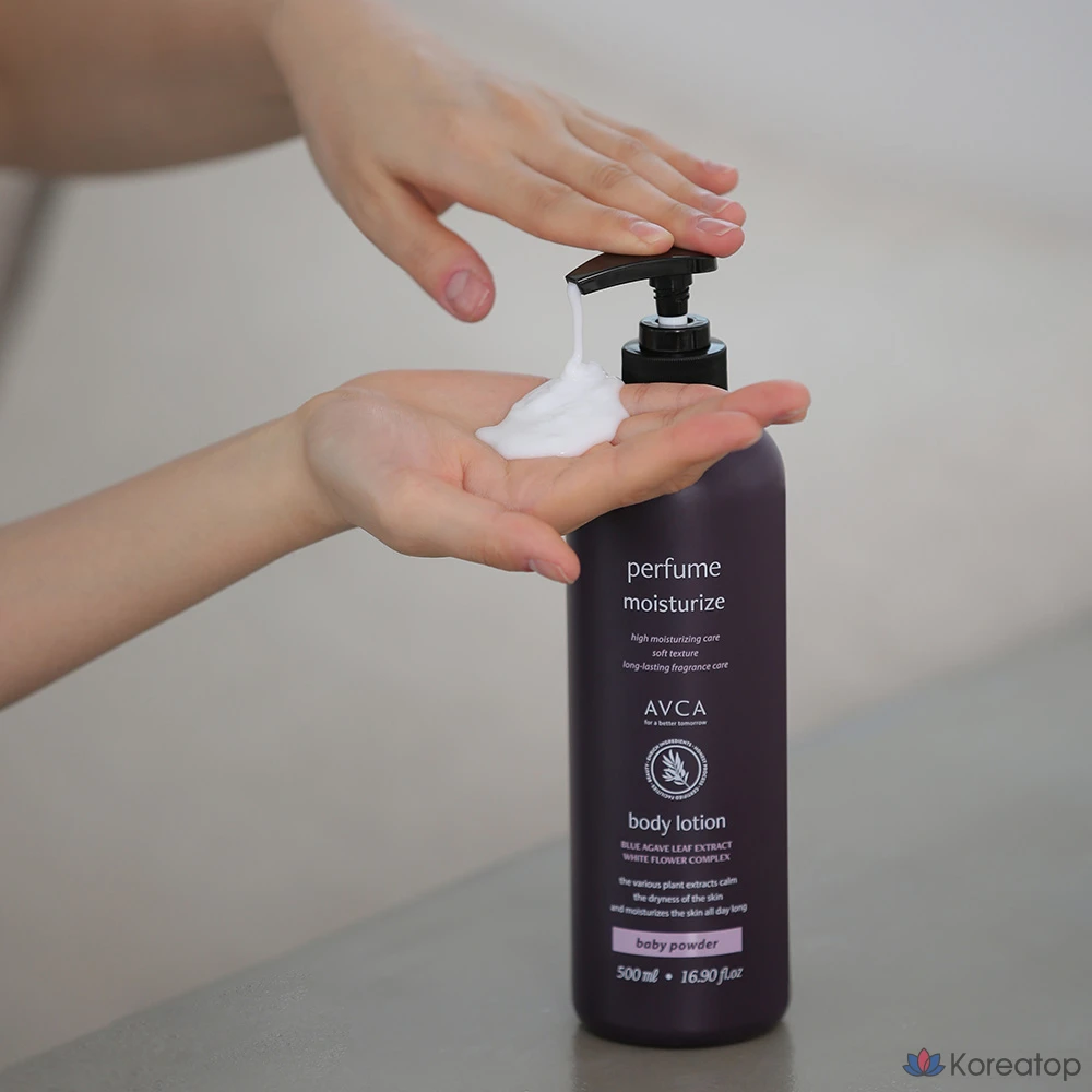 Лосьон для тела AVCA Perfume Body Lotion Baby Powder, 1 л, 1 шт.