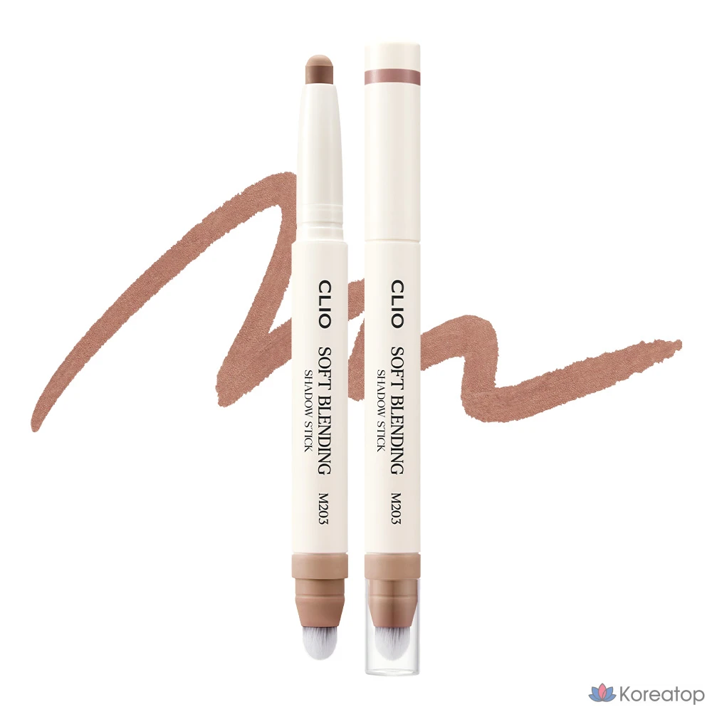 Тени для век Clio Soft Blending Shadow Stick, оттенок M203 Mellow Woody, 1 шт.