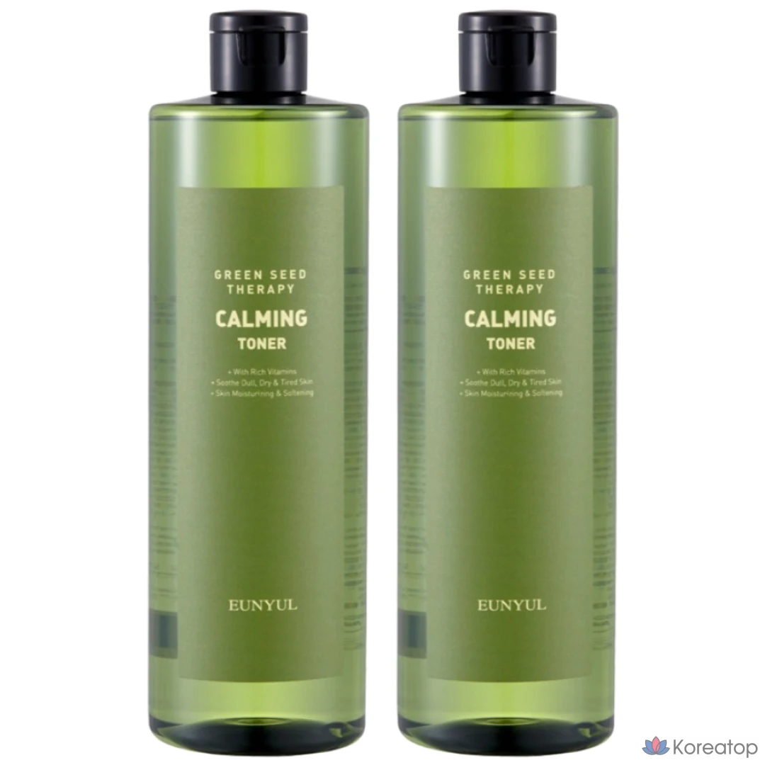 Тонер Eunyul Green Seed Therapy Calming Toner, 1 л, 1 шт.