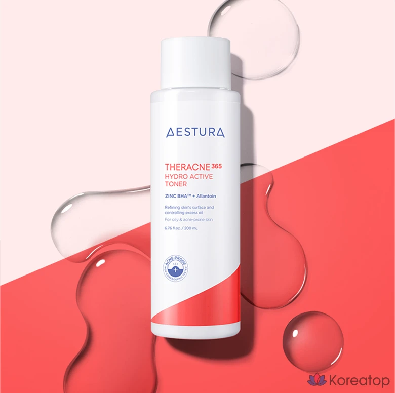 Тонер AESTURA Theracne 365 Hydro Active Toner, 200 мл, 1 шт.