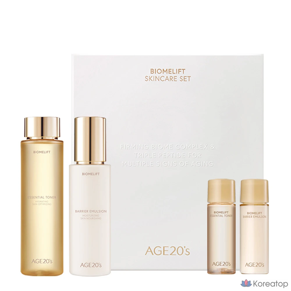 Набор для ухода AGE 20S Biome Lift Skincare 2-piece Set, 1 шт.