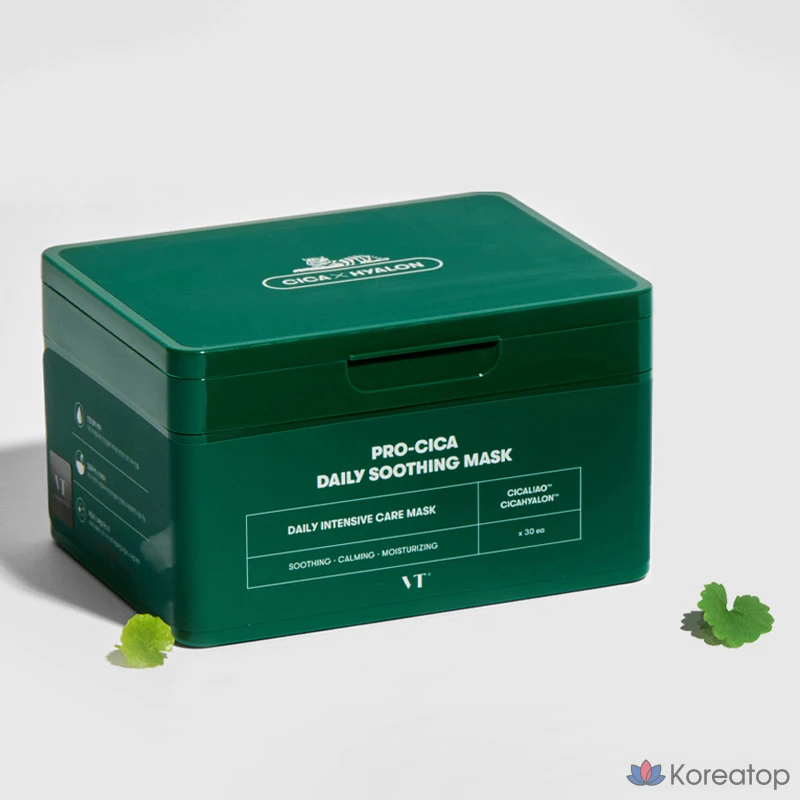 Тканевая маска для лица VT Cosmetics Pro Cica Daily Soothing Mask, 150 шт., фото 2