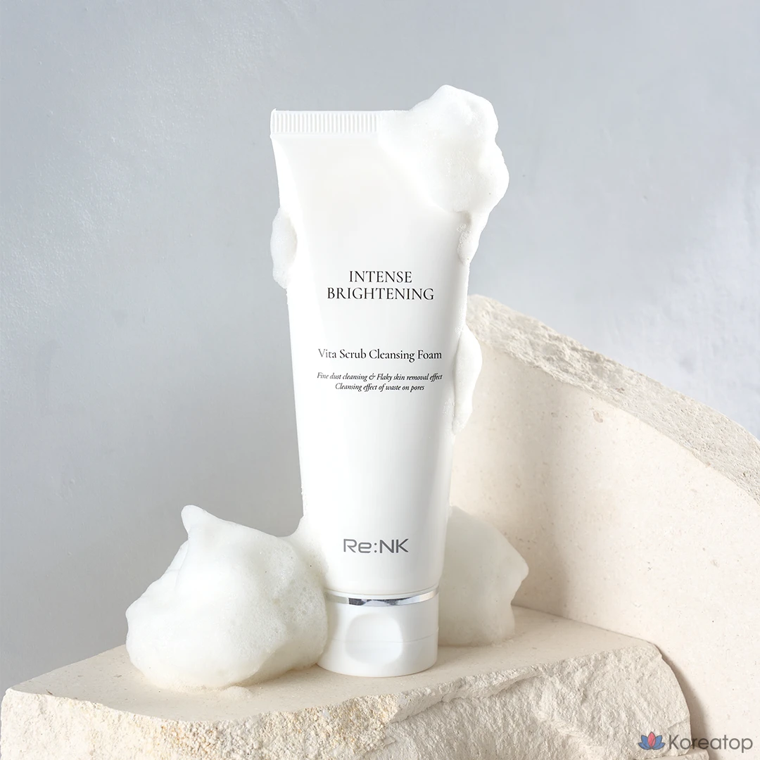 Очищающая пенка Re:Nk Intense Brightening Vita Scrub Cleansing Foam, 120 мл, 1 шт.