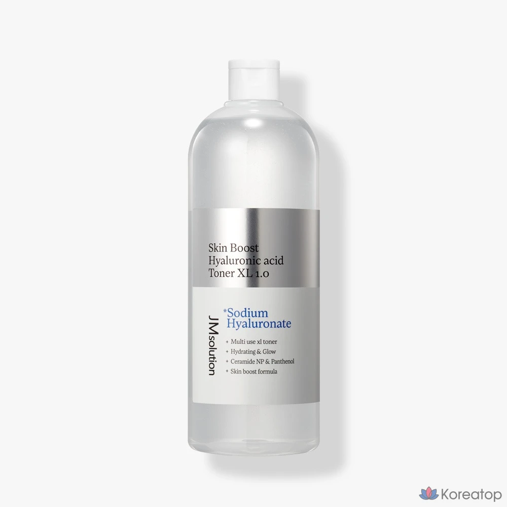 Тонер JM Solution Skin Boost Hyaluronic Acid Toner X-Large, 600 мл, 1 шт.