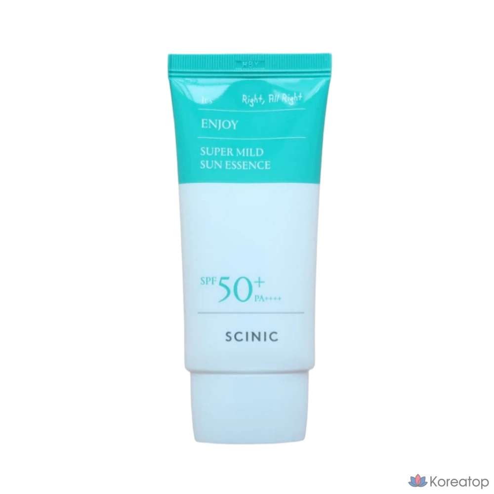 Солнцезащитный крем Scinic Enjoy Super Mild Sun Essence SPF50+ PA++++, 50 мл, 1 шт.