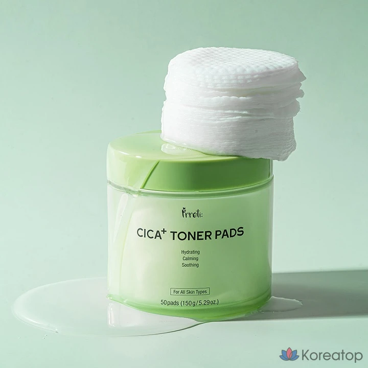 Тонер-пэды Prreti Cica Plus Toner Pad, 150 г, 50 шт.