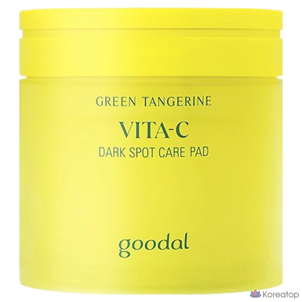 Пэды для лица Goodal Green Tangerine Vita C Dark Spot Care, 160 мл, 70 шт.