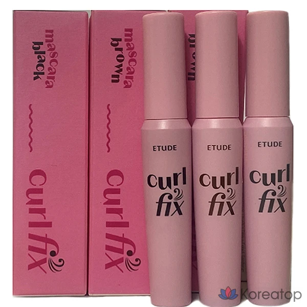 Тушь для ресниц Etude House New Curl Fix Mascara, оттенок Brown, 7.5 г, 1 шт.