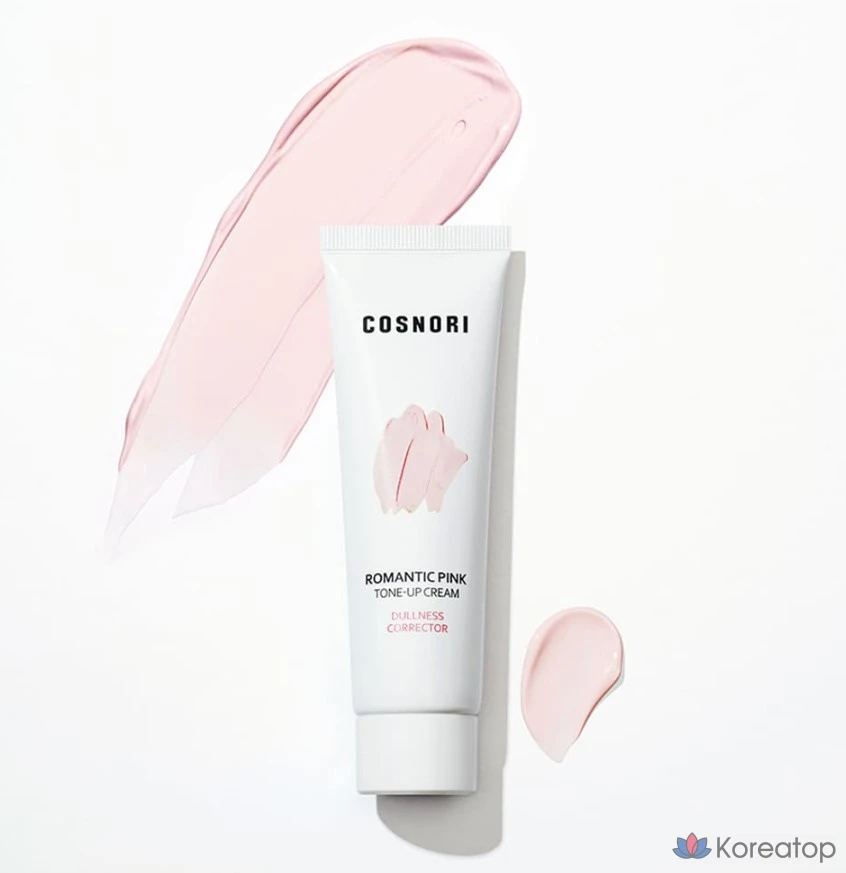 Тон-ап крем Cosnori Color Tone Up Cream, оттенок 01 Romantic Pink, 50 мл, 1 шт.
