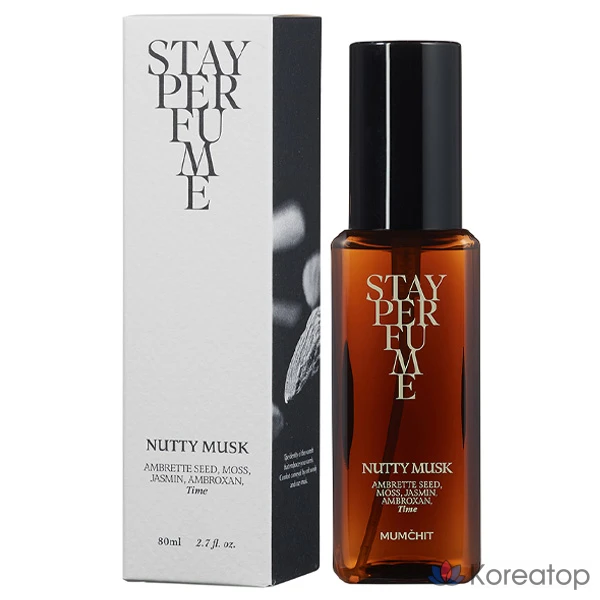 Парфюмерная вода MUMCHIT Stay Perfume Nutty Musk, 80 мл, 1 шт.