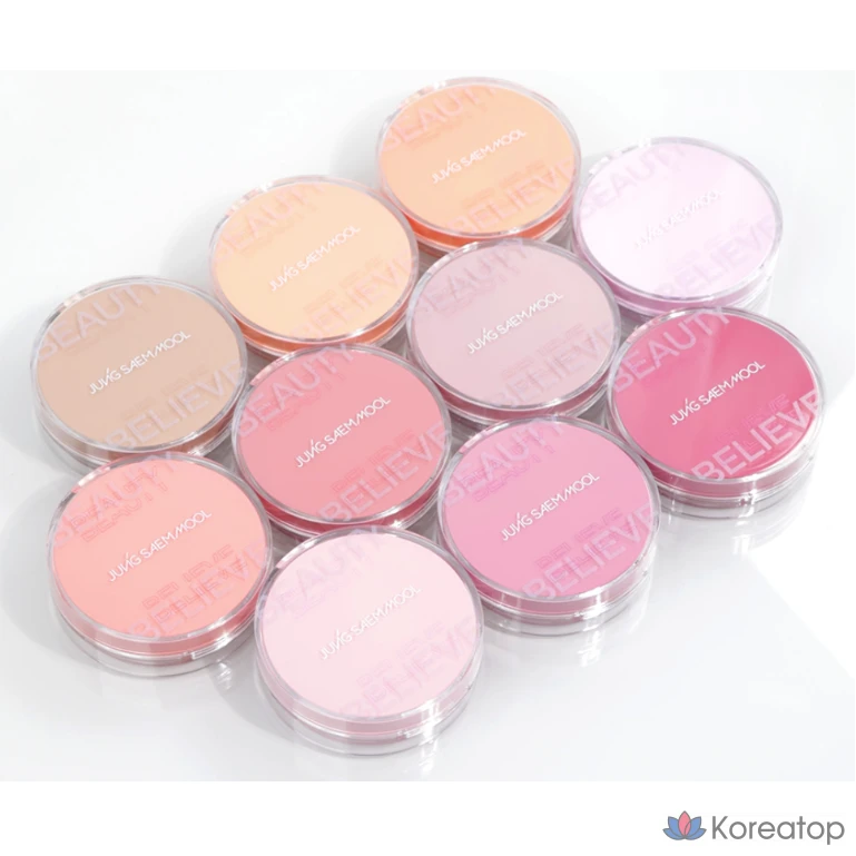 Кушон-румяна Jungsaemmool Artist Cushion Blush, оттенок Dewy Coral, 1 шт.