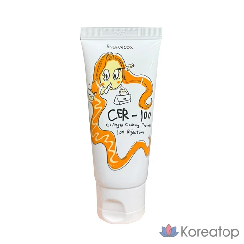 Кондиционер-протеин Elizavecca Collagen Coating Protein Treatment Ion Injection, 50 мл, 1 шт.