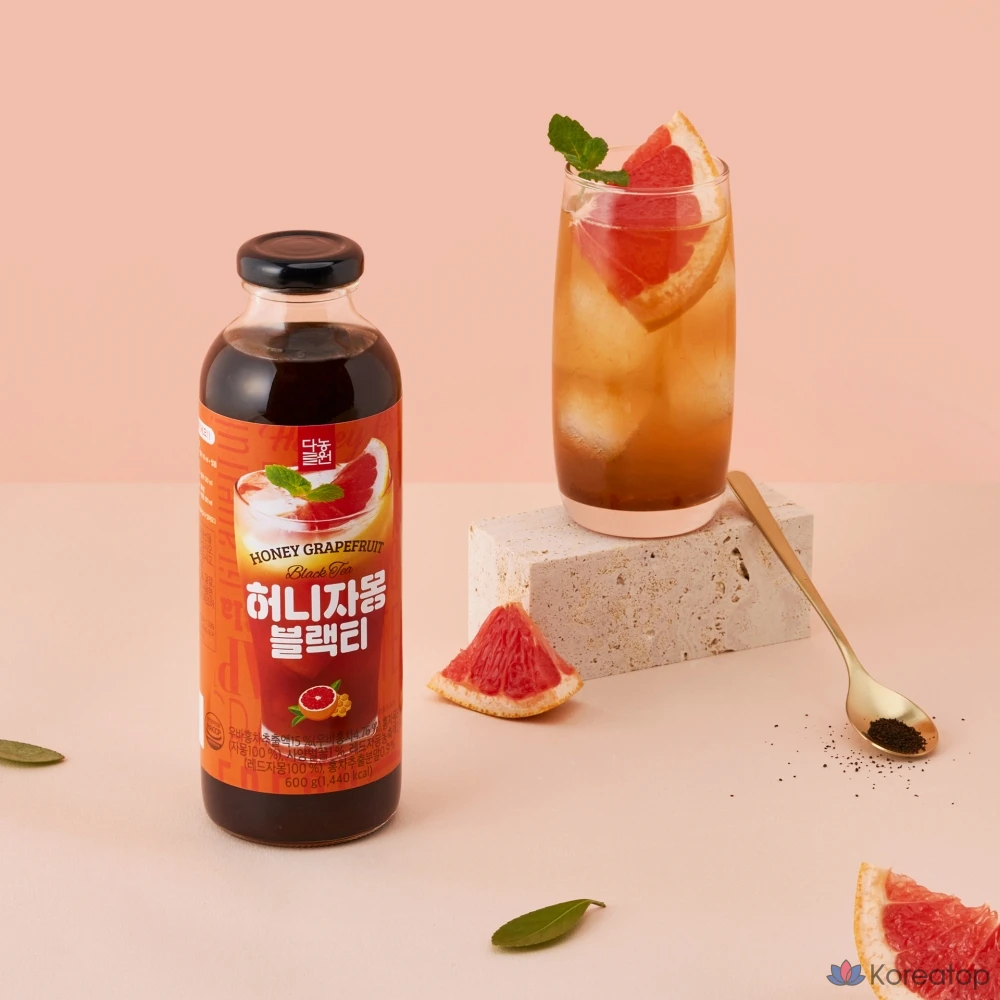 Чай Danongwon Honey Grapefruit Black Tea, 600 г, 1 шт.