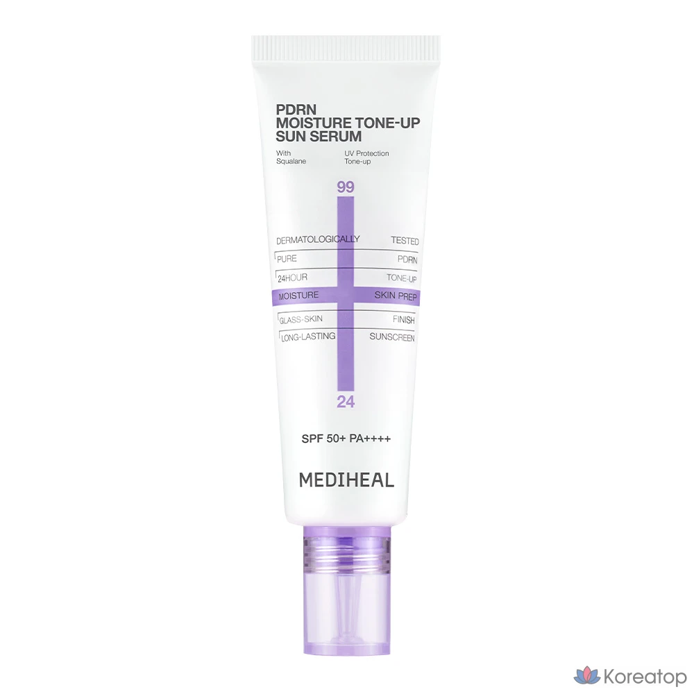 Солнцезащитная сыворотка MEDIHEAL PDRN Moisture Tone Up Sun Serum, 50 г, 1 шт.