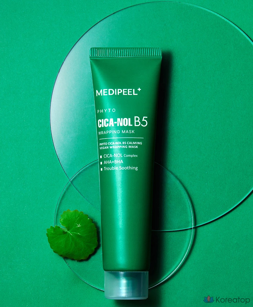 Тканевая маска для лица Medi-Peel Phyto Cicanol B5 Calming Wrapping Mask, 70 мл, 1 шт.